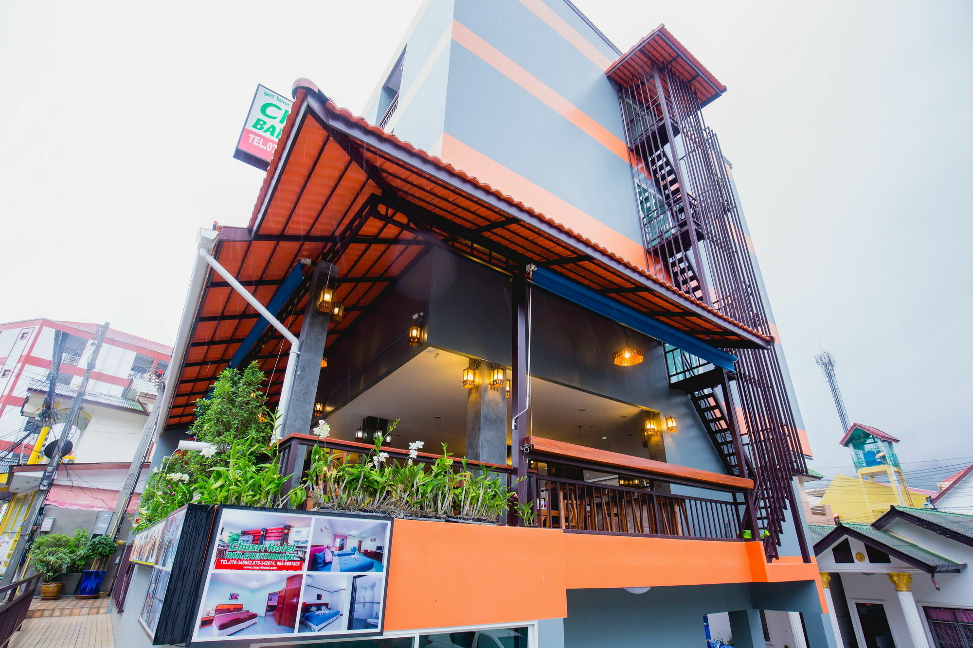 Chusri Hotel Patong Esterno foto